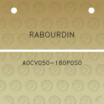 rabourdin-a0cv050-180p0s0