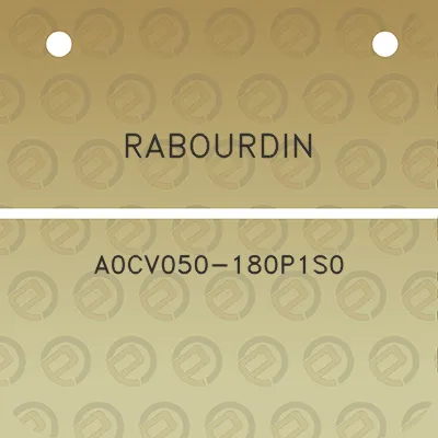 rabourdin-a0cv050-180p1s0