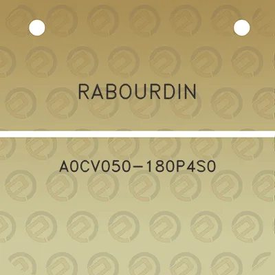 rabourdin-a0cv050-180p4s0