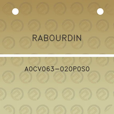 rabourdin-a0cv063-020p0s0