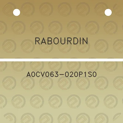 rabourdin-a0cv063-020p1s0