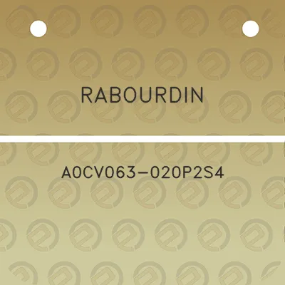 rabourdin-a0cv063-020p2s4