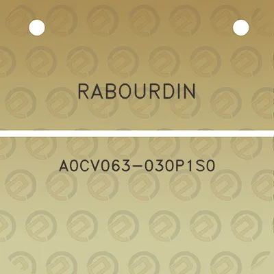 rabourdin-a0cv063-030p1s0