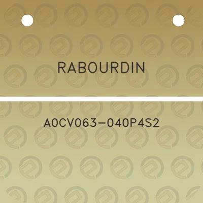 rabourdin-a0cv063-040p4s2