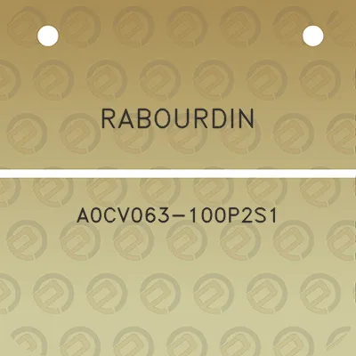 rabourdin-a0cv063-100p2s1