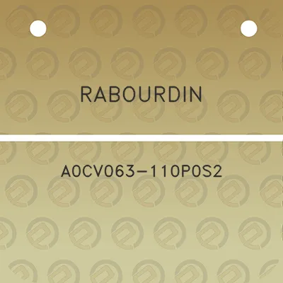 rabourdin-a0cv063-110p0s2