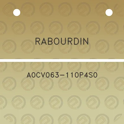 rabourdin-a0cv063-110p4s0