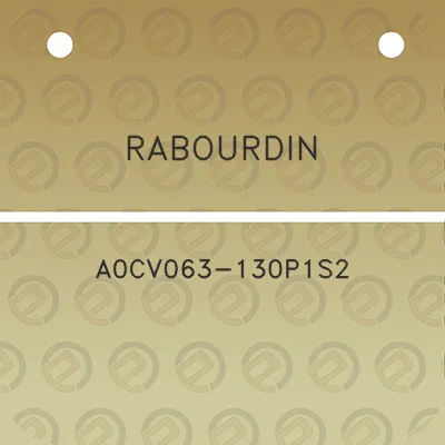 rabourdin-a0cv063-130p1s2