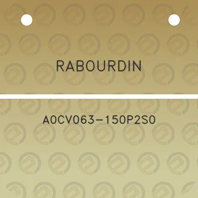 rabourdin-a0cv063-150p2s0