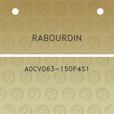 rabourdin-a0cv063-150p4s1