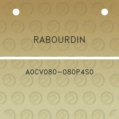 rabourdin-a0cv080-080p4s0