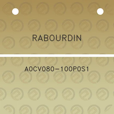 rabourdin-a0cv080-100p0s1