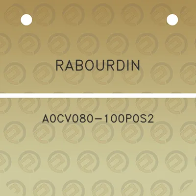 rabourdin-a0cv080-100p0s2