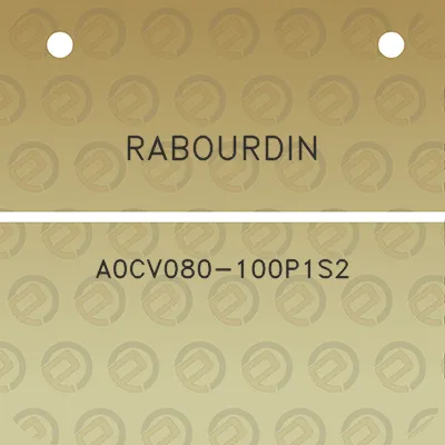 rabourdin-a0cv080-100p1s2