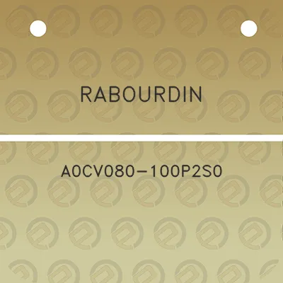 rabourdin-a0cv080-100p2s0