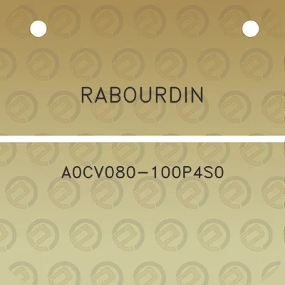 rabourdin-a0cv080-100p4s0