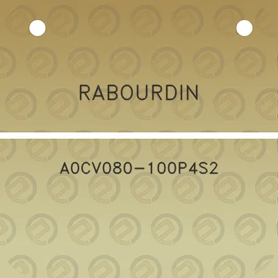 rabourdin-a0cv080-100p4s2