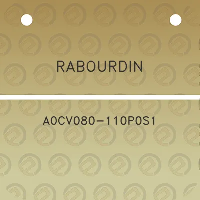 rabourdin-a0cv080-110p0s1