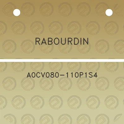 rabourdin-a0cv080-110p1s4