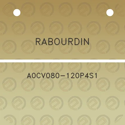 rabourdin-a0cv080-120p4s1