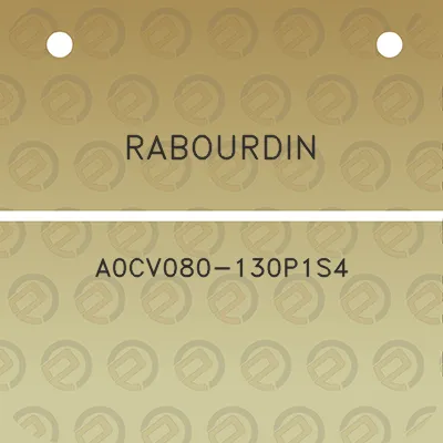 rabourdin-a0cv080-130p1s4