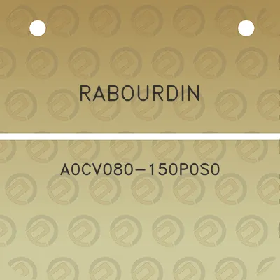 rabourdin-a0cv080-150p0s0