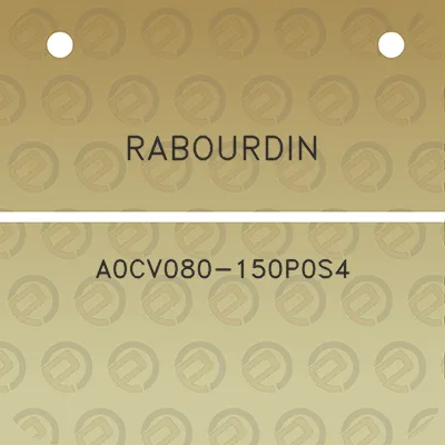 rabourdin-a0cv080-150p0s4