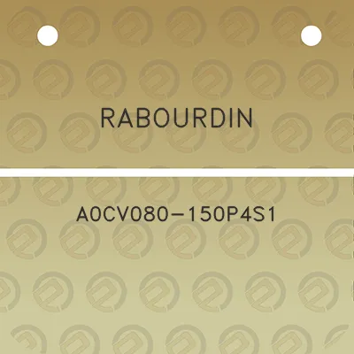 rabourdin-a0cv080-150p4s1