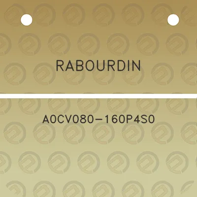 rabourdin-a0cv080-160p4s0