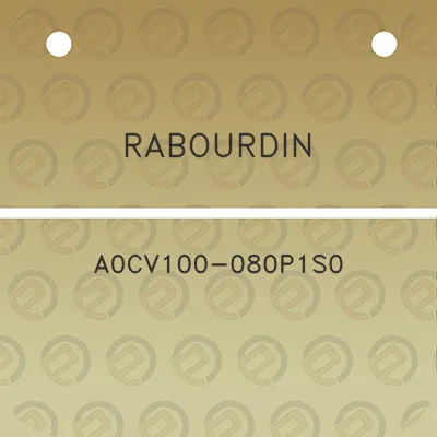 rabourdin-a0cv100-080p1s0