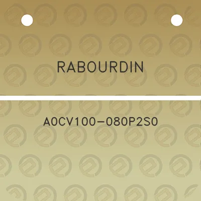 rabourdin-a0cv100-080p2s0