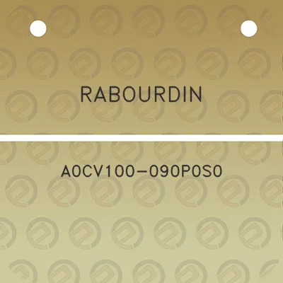 rabourdin-a0cv100-090p0s0