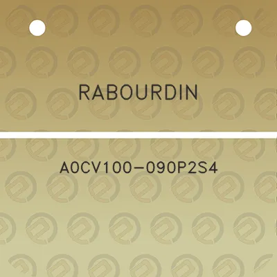 rabourdin-a0cv100-090p2s4