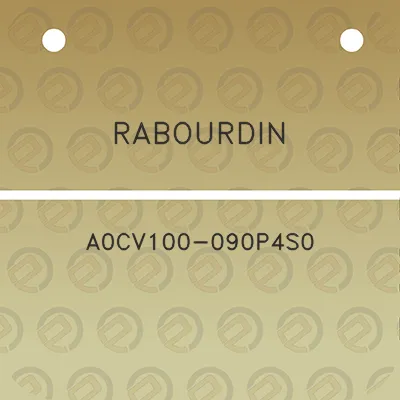 rabourdin-a0cv100-090p4s0