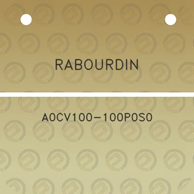 rabourdin-a0cv100-100p0s0