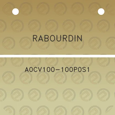 rabourdin-a0cv100-100p0s1