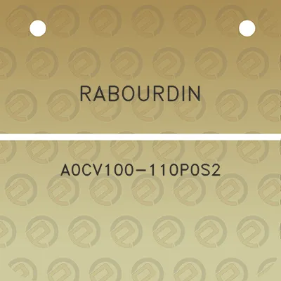 rabourdin-a0cv100-110p0s2