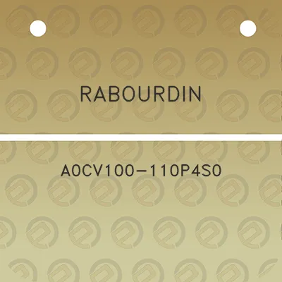 rabourdin-a0cv100-110p4s0