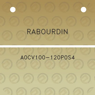 rabourdin-a0cv100-120p0s4