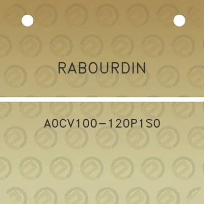 rabourdin-a0cv100-120p1s0