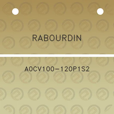 rabourdin-a0cv100-120p1s2