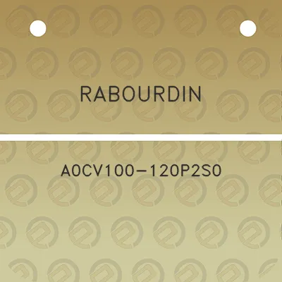 rabourdin-a0cv100-120p2s0