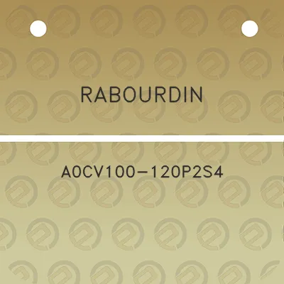 rabourdin-a0cv100-120p2s4