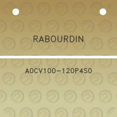 rabourdin-a0cv100-120p4s0