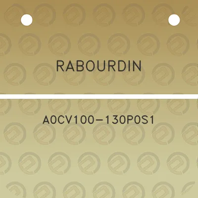 rabourdin-a0cv100-130p0s1