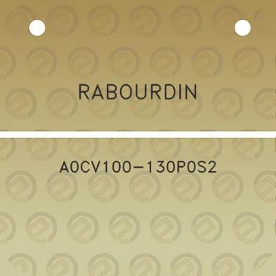 rabourdin-a0cv100-130p0s2