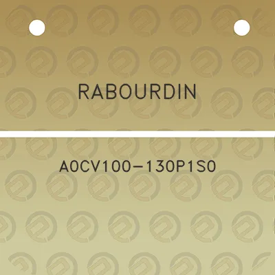 rabourdin-a0cv100-130p1s0