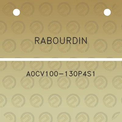 rabourdin-a0cv100-130p4s1