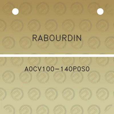 rabourdin-a0cv100-140p0s0