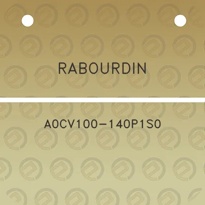 rabourdin-a0cv100-140p1s0